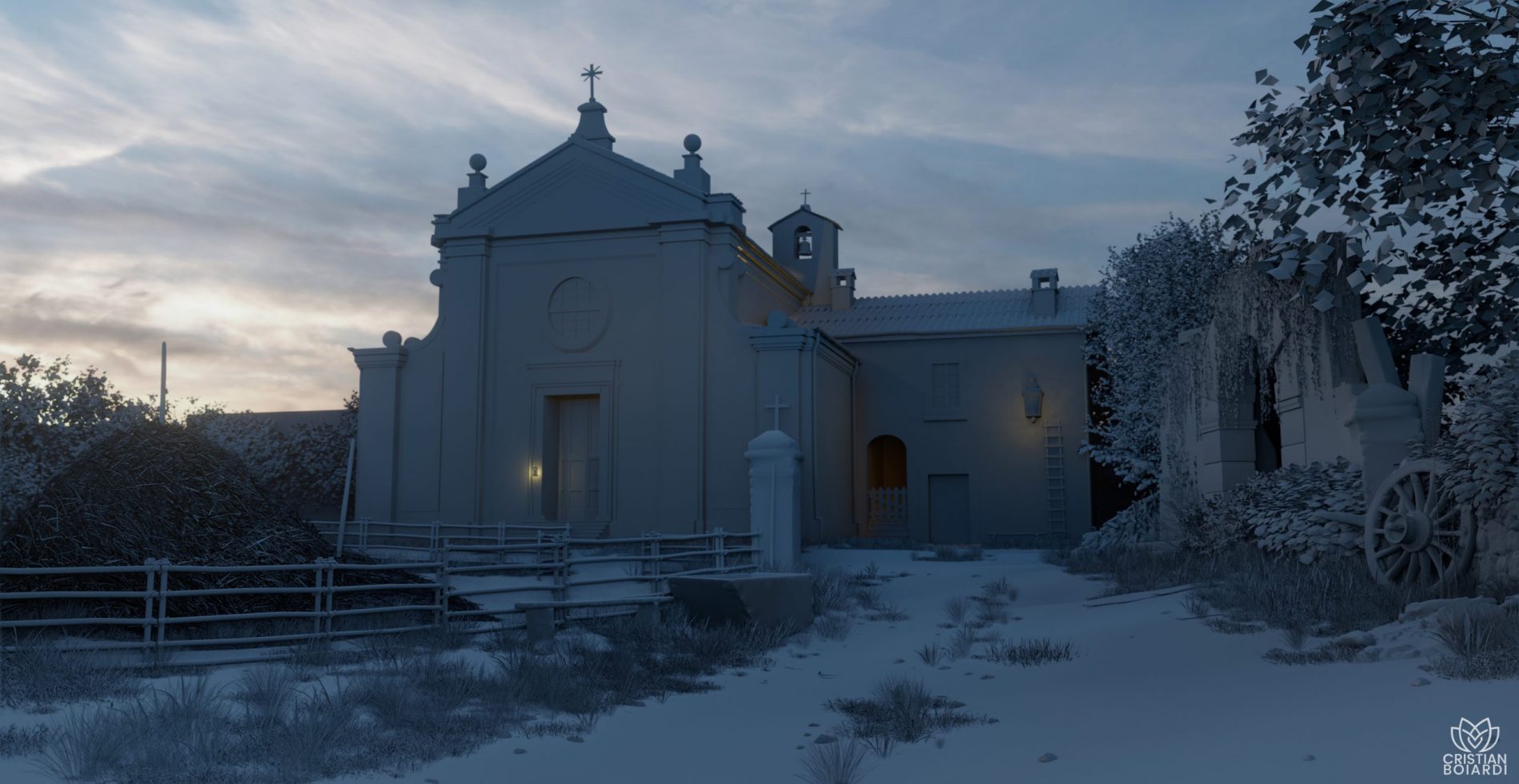 Cristian Boiardi - una chiesa nella Romagna del XVIII secolo
